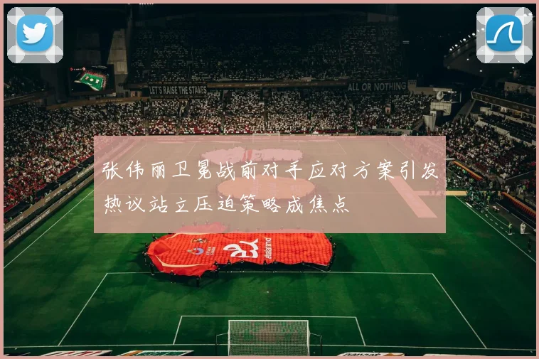 张伟丽卫冕战前对手应对方案引发热议站立压迫策略成焦点
